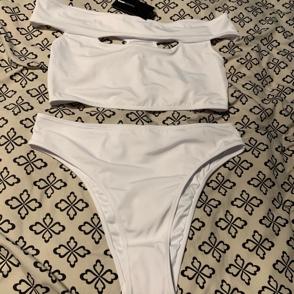 Brand NEW white bikini